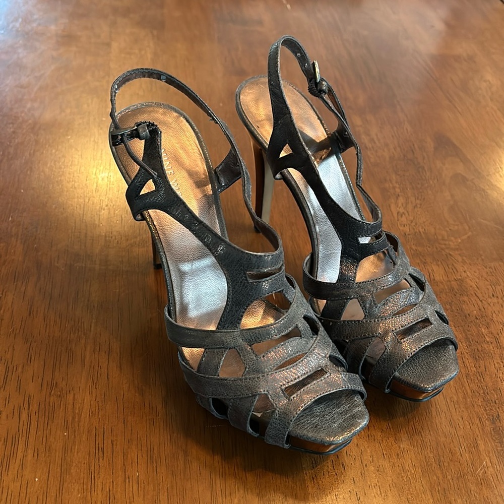 Nine West Strappy Heels